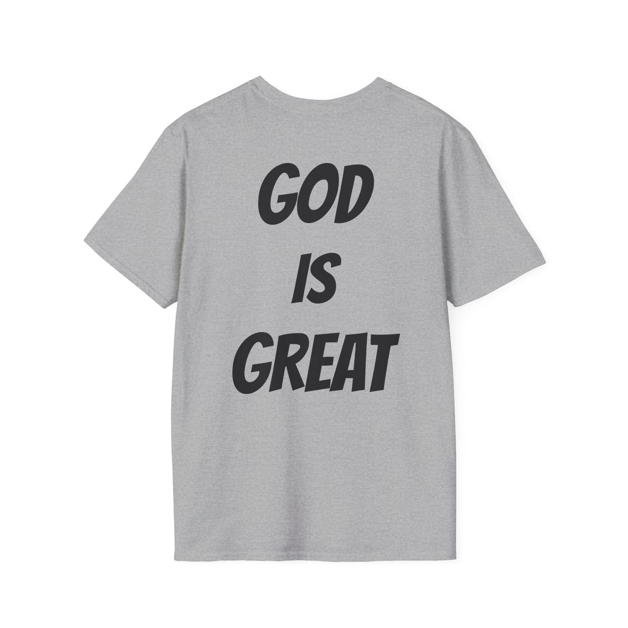 Unisex Softstyle T-Shirt with 'God is Great' Design - Inspirational Tee for Faith, Church Events, Everyday Wear, Gift for Believers, [...]