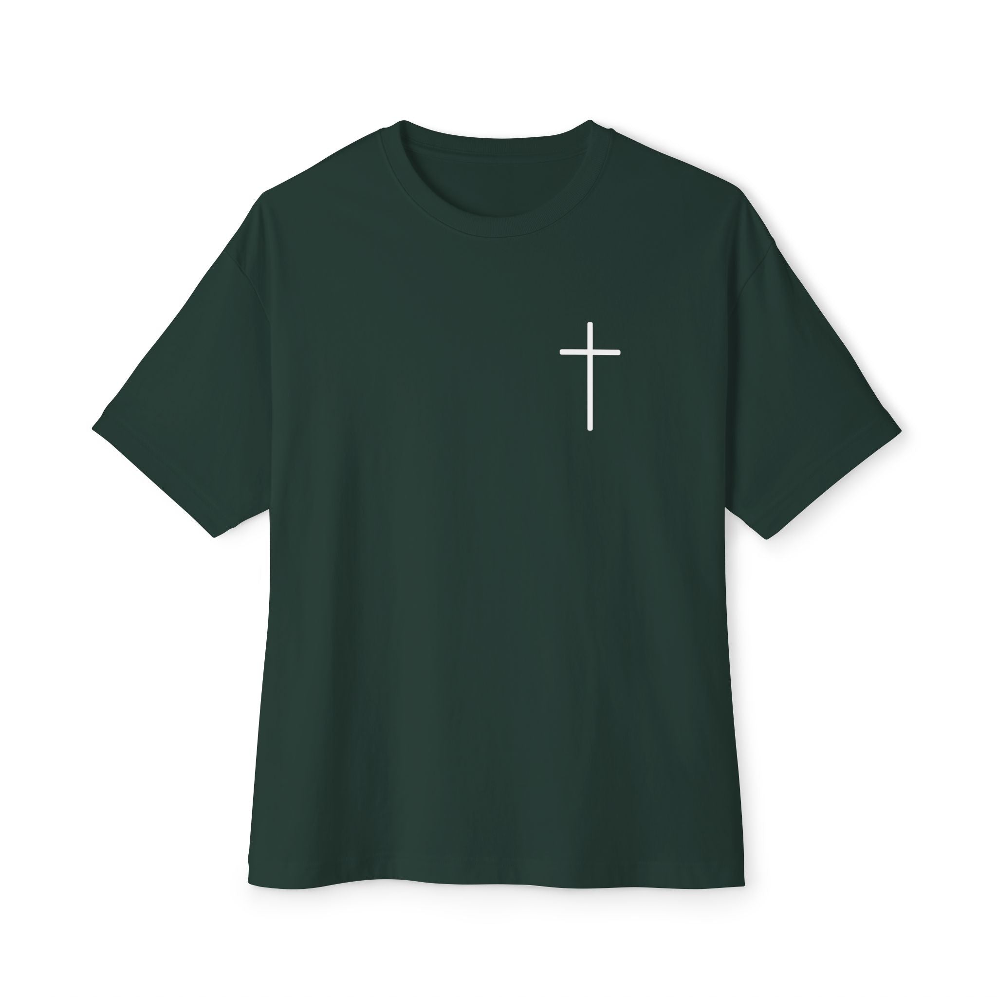 Unisex Oversized Boxy Tee - God is Great, Casual Streetwear Shirt, Gift for Friends, Inspirational Apparel, Everyday Comfort Tee