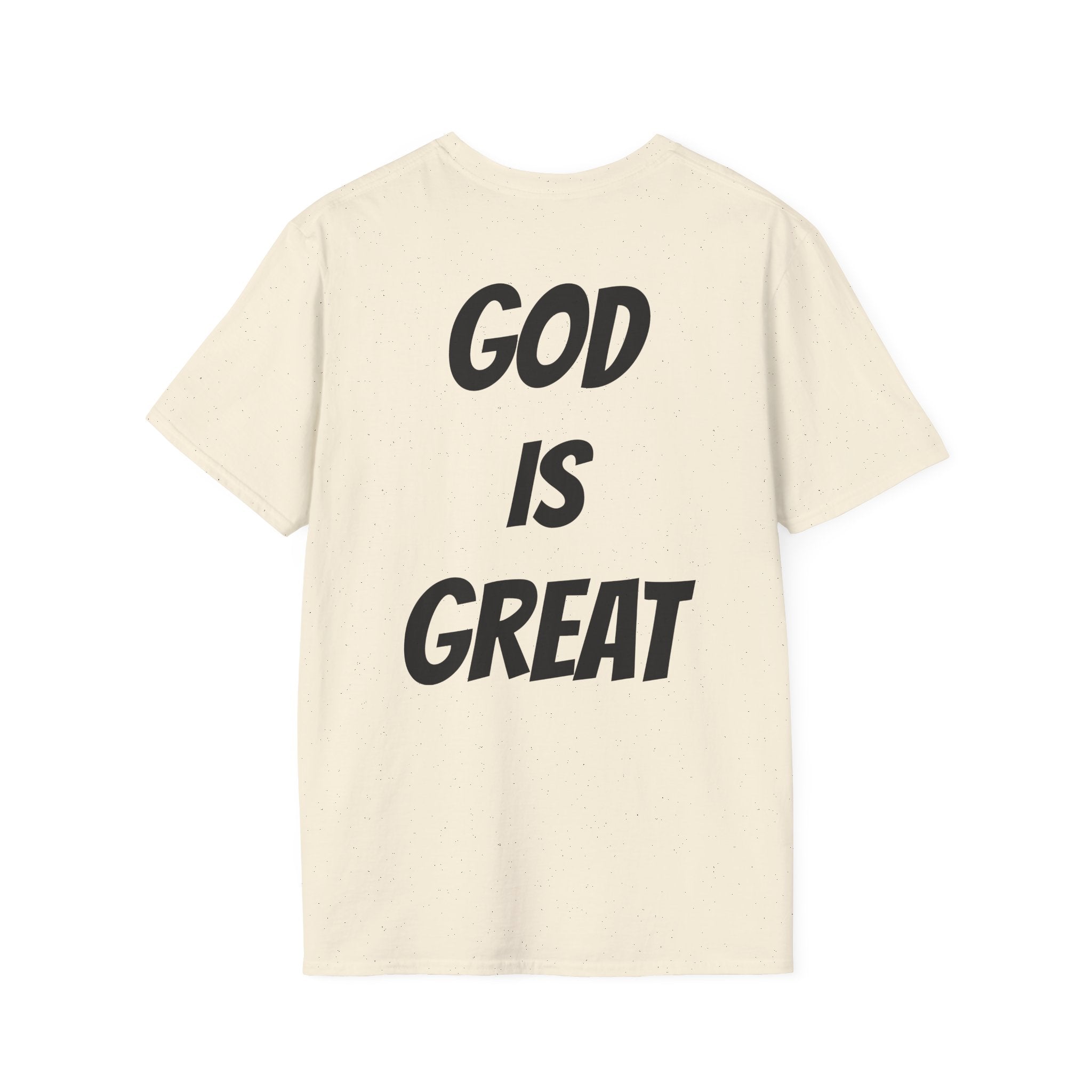 Unisex Softstyle T-Shirt with 'God is Great' Design - Inspirational Tee for Faith, Church Events, Everyday Wear, Gift for Believers, [...]