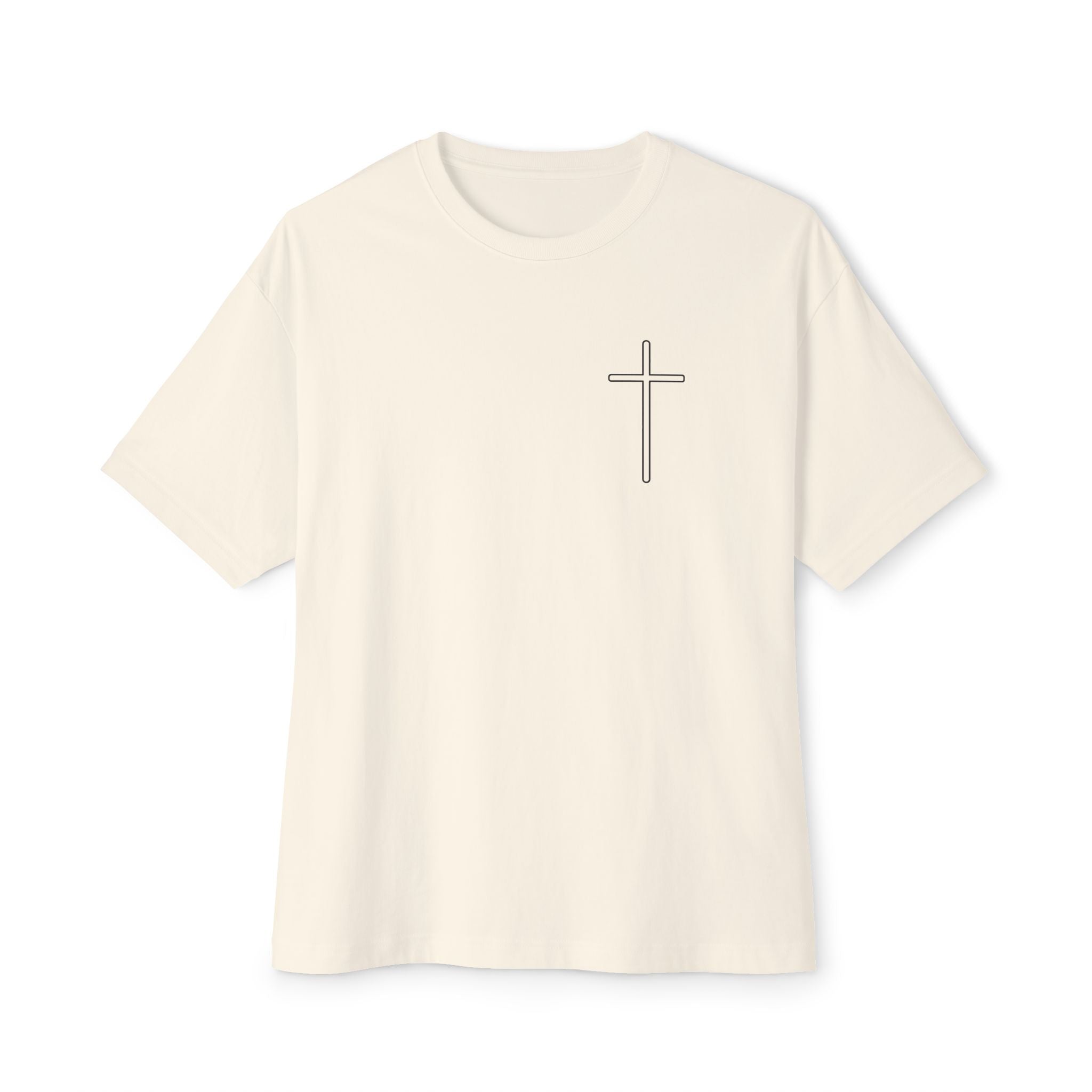 Unisex Oversized Boxy Tee - God is Great, Casual Streetwear Shirt, Gift for Friends, Inspirational Apparel, Everyday Comfort Tee