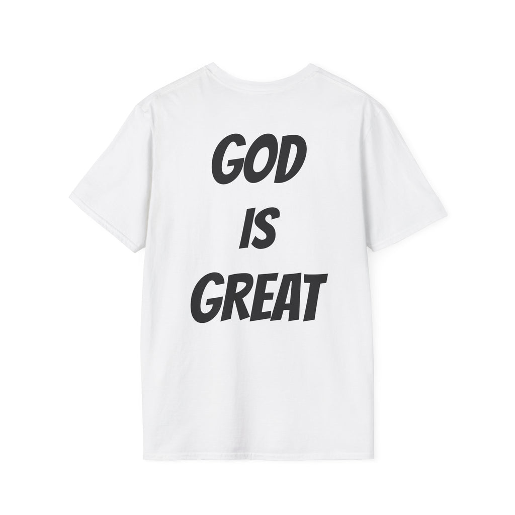 Unisex Softstyle T-Shirt with 'God is Great' Design - Inspirational Tee for Faith, Church Events, Everyday Wear, Gift for Believers, [...]