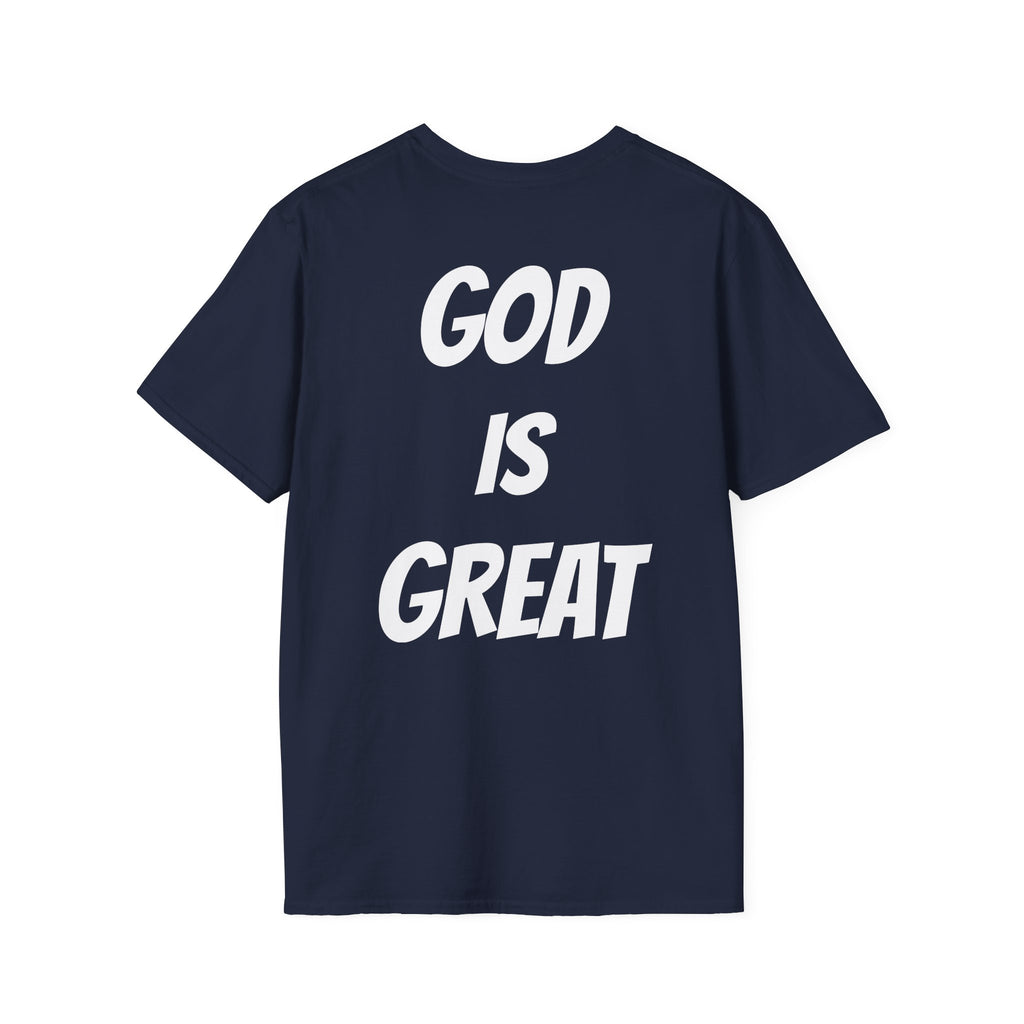 Unisex Softstyle T-Shirt with 'God is Great' Design - Inspirational Tee for Faith, Church Events, Everyday Wear, Gift for Believers, [...]