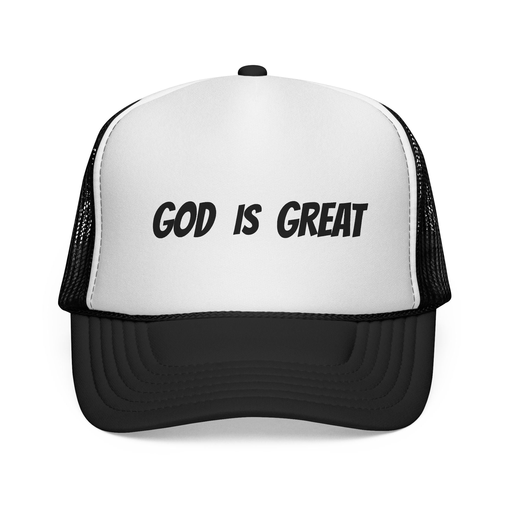 Faith-Inspired Trucker Cap - God is Great, Christian Hat, Gift for Believers, Casual Headwear, Religious Accessories