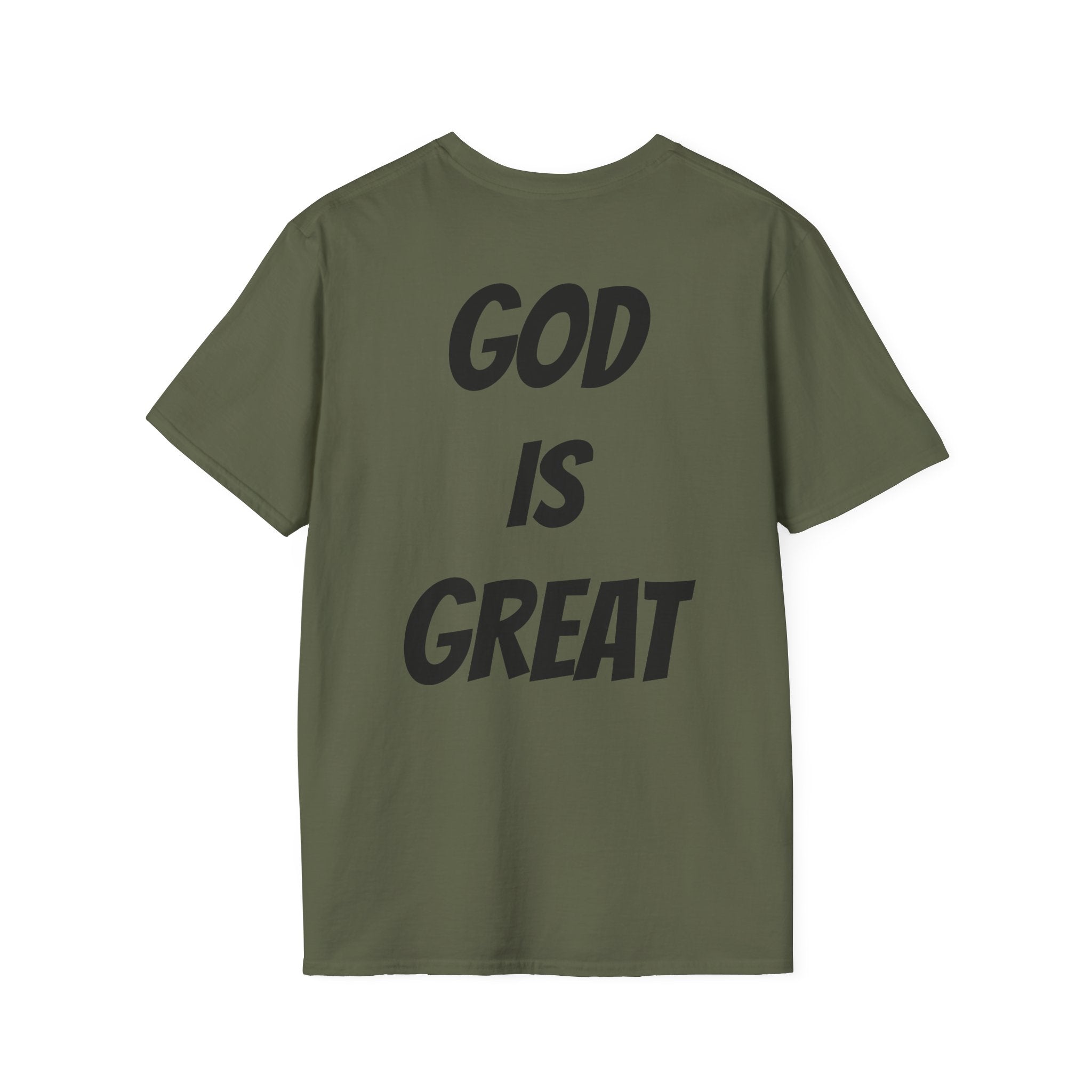 Unisex Softstyle T-Shirt with 'God is Great' Design - Inspirational Tee for Faith, Church Events, Everyday Wear, Gift for Believers, [...]