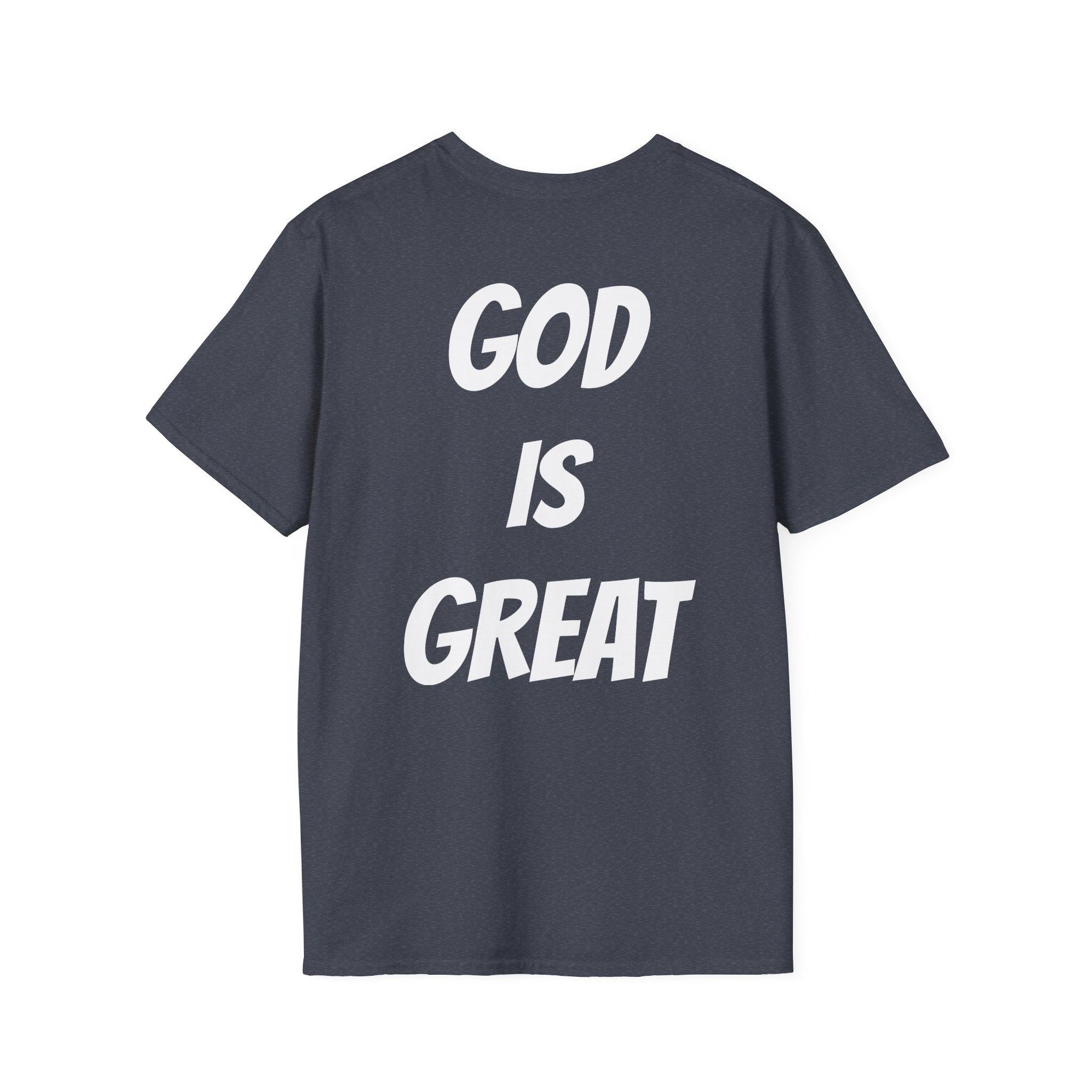 Unisex Softstyle T-Shirt with 'God is Great' Design - Inspirational Tee for Faith, Church Events, Everyday Wear, Gift for Believers, [...]