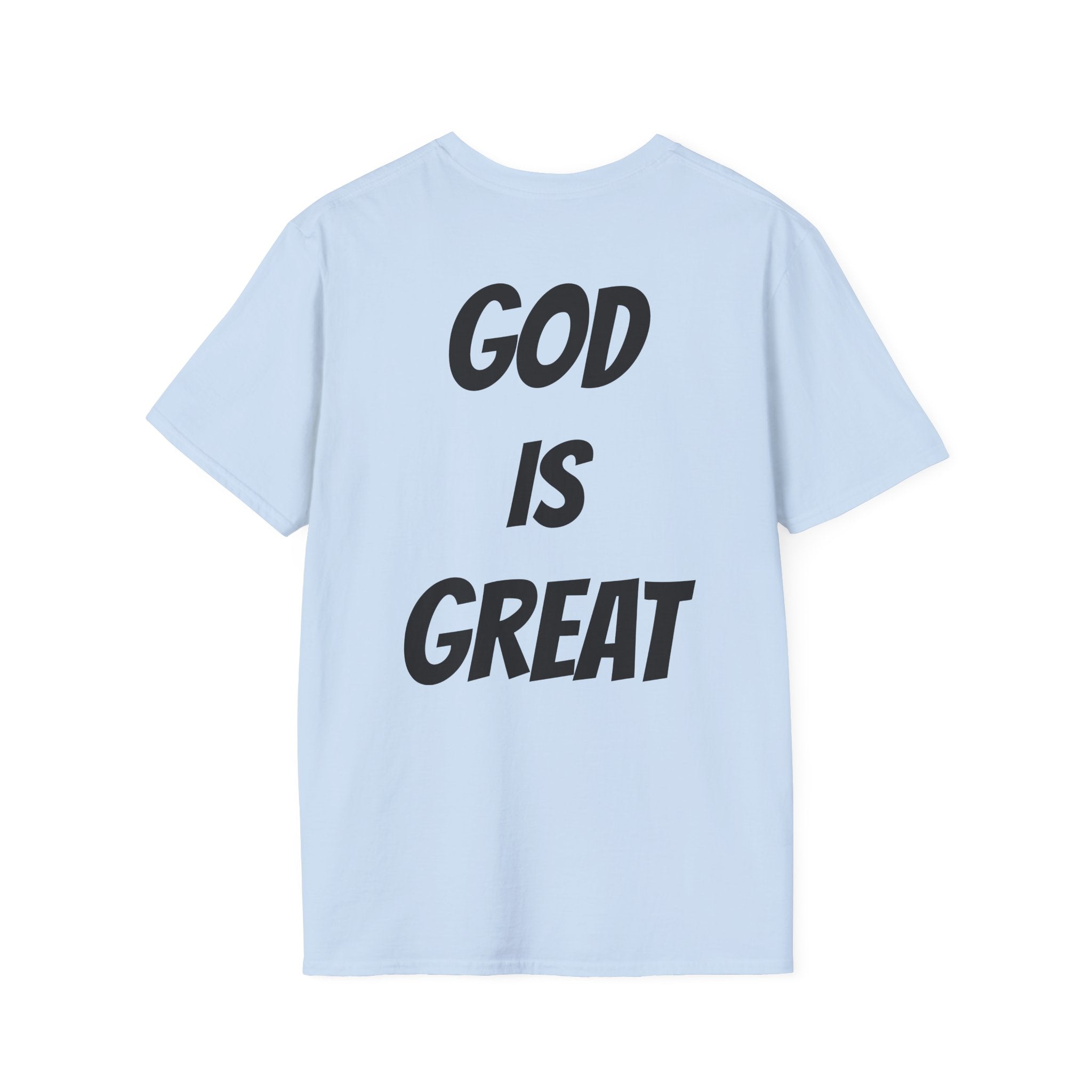 Unisex Softstyle T-Shirt with 'God is Great' Design - Inspirational Tee for Faith, Church Events, Everyday Wear, Gift for Believers, [...]