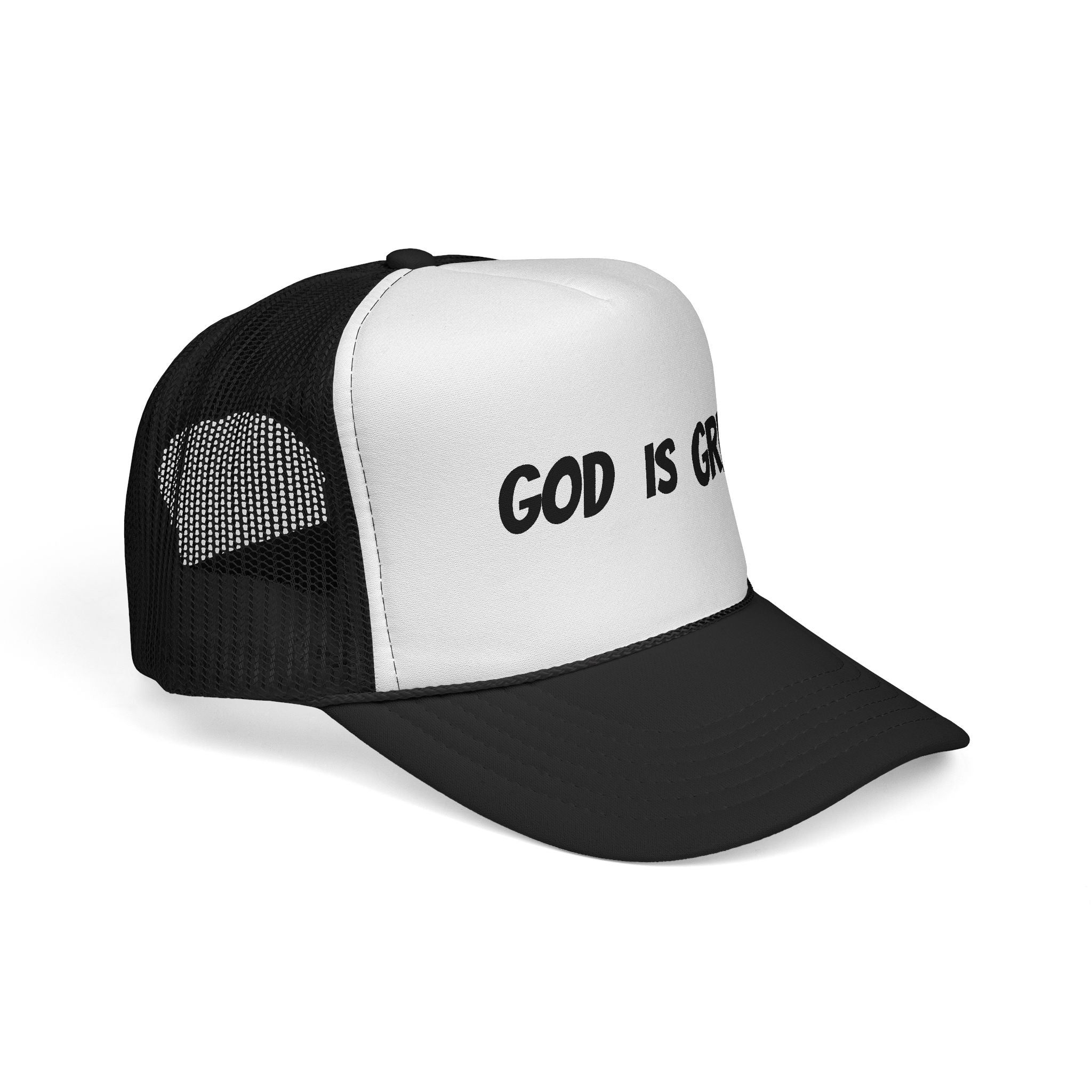 Faith-Inspired Trucker Cap - God is Great, Christian Hat, Gift for Believers, Casual Headwear, Religious Accessories