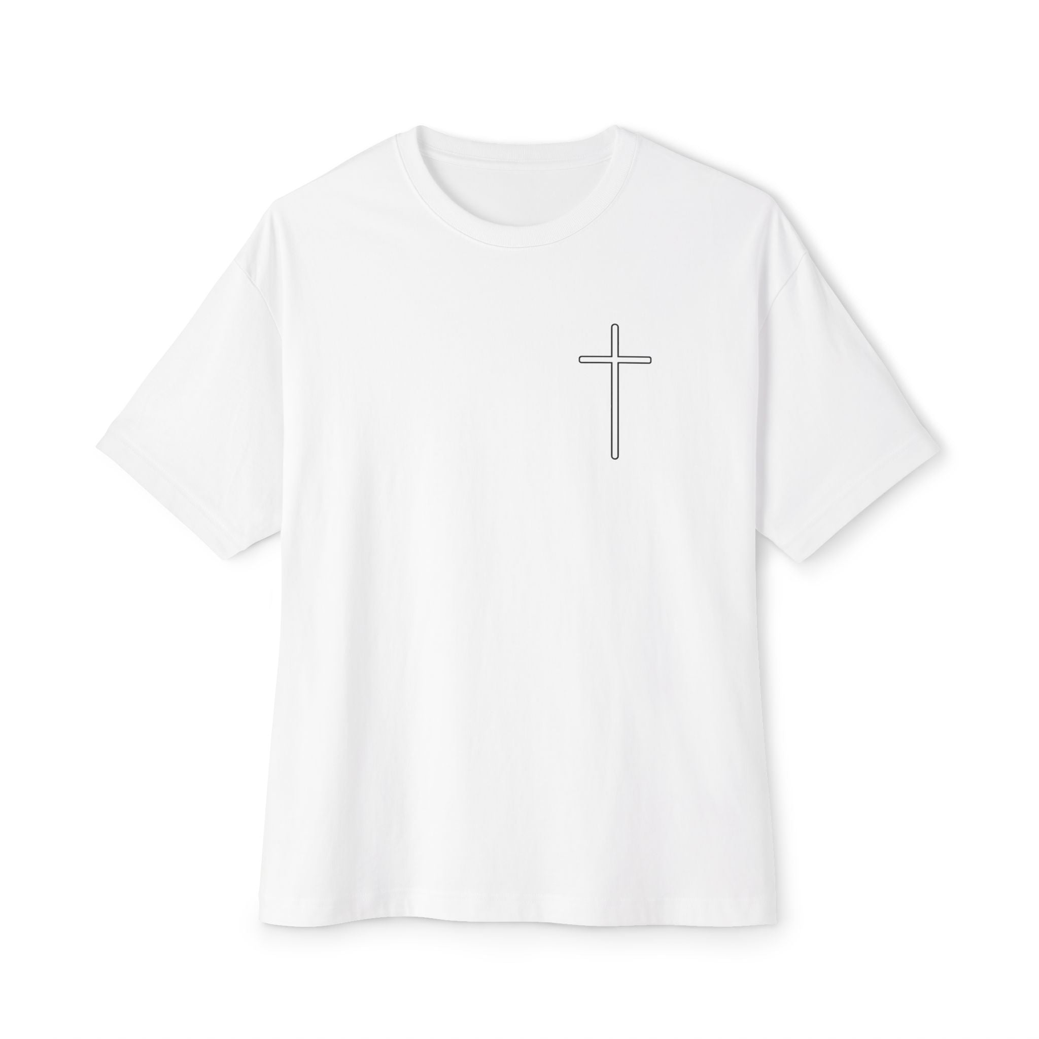 Unisex Oversized Boxy Tee - God is Great, Casual Streetwear Shirt, Gift for Friends, Inspirational Apparel, Everyday Comfort Tee