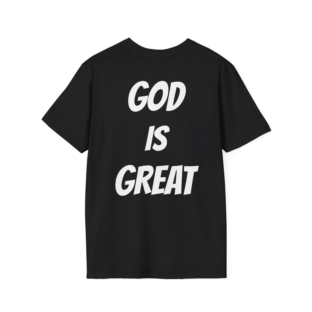 Unisex Softstyle T-Shirt with 'God is Great' Design - Inspirational Tee for Faith, Church Events, Everyday Wear, Gift for Believers, [...]