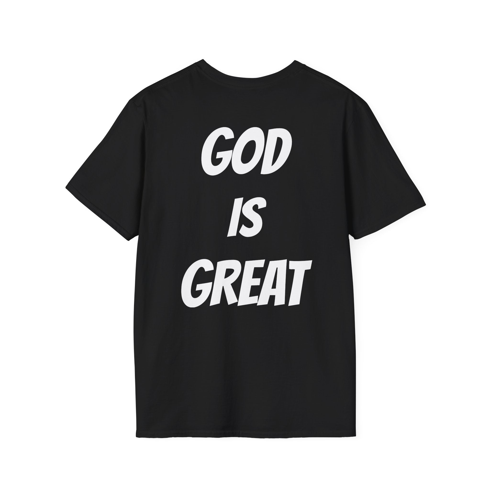 Unisex Softstyle T-Shirt with 'God is Great' Design - Inspirational Tee for Faith, Church Events, Everyday Wear, Gift for Believers, [...]