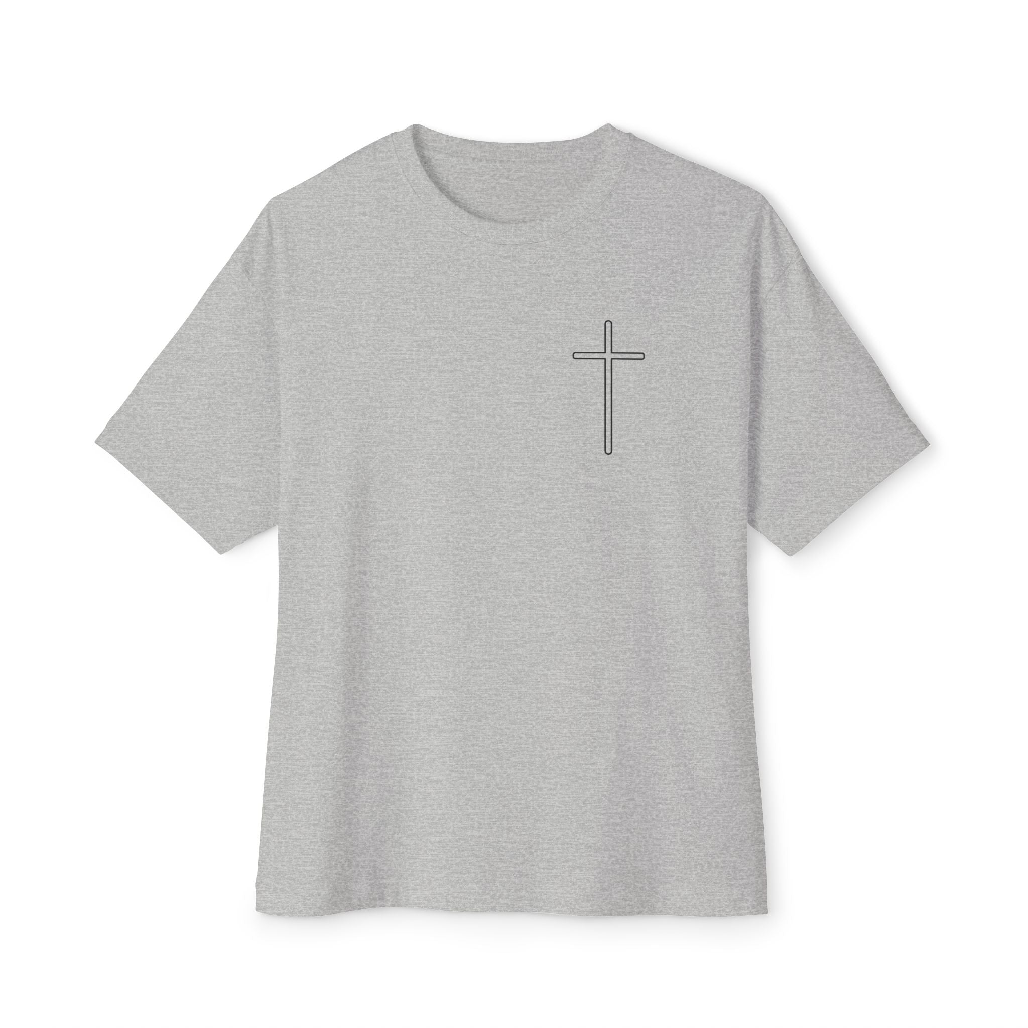 Unisex Oversized Boxy Tee - God is Great, Casual Streetwear Shirt, Gift for Friends, Inspirational Apparel, Everyday Comfort Tee